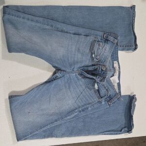 Hollister Light Blue Low Rise Bootcut Jeans